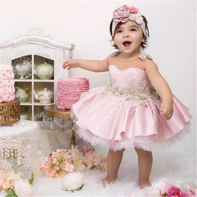 FG172  : 4 styles little princess Girl dresses