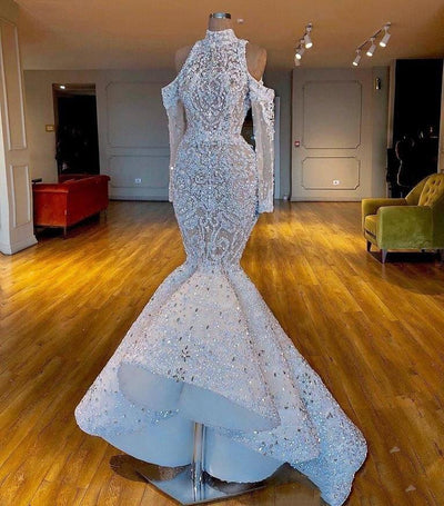 HW150 Luxurious South African mermaid Wedding Gown
