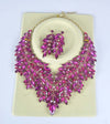 BJ336 Luxurious Wedding Jewelry sets (6 Colors)