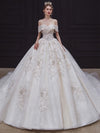 HW298 Sweetheart Beading Lace Up Ball Gown Bridal Dress
