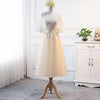 BH309 Champagne Bridesmaid Dresses