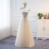 BH309 Champagne Bridesmaid Dresses