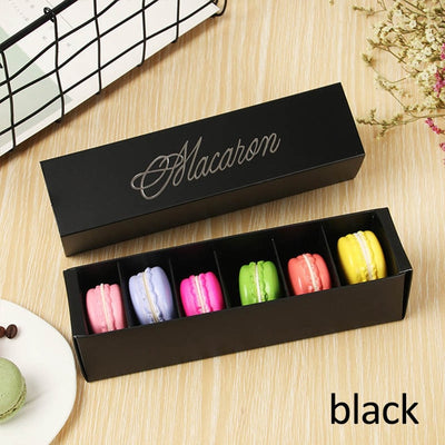 DIY346 Macaron Boxes for weddings & parties  ( 4 Colors )