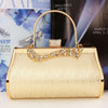 CB244 : 10 styles of Metal golden Evening clutch Bags