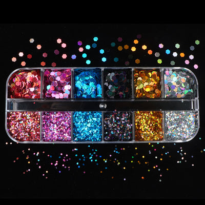 BC59 : 80 styles Sequin Nail decorations