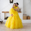 MM35 Tulle Puffy Mother & Daughter Matching Evening Dresses
