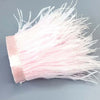 TJ87 : 100% real natural ostrich fur strapless Tops ( 3 Colors)