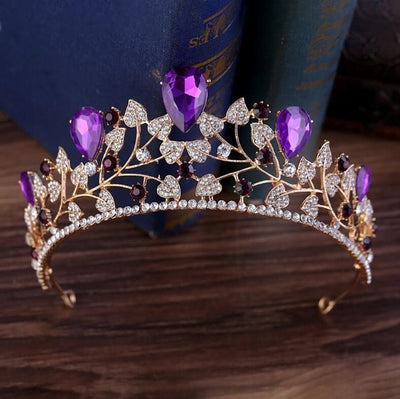BJ213 Magnificent Wedding Crowns (7 Colors)