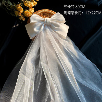 BV127 : 8 styles Fairy Bridal Bow Veils