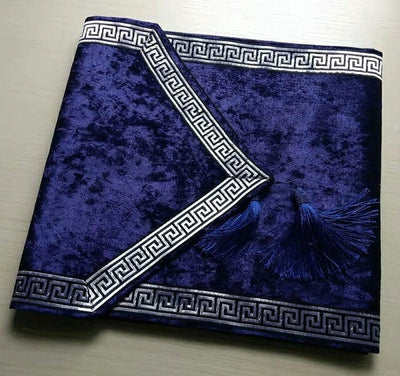DIY124 Chinese style velvet cabinet cover table runners ( 8 Colors )