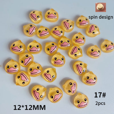 BC23 Cute animal cartoon for DIY Manicure Accessories