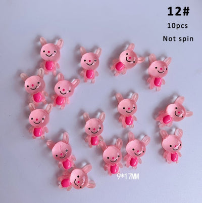 BC23 Cute animal cartoon for DIY Manicure Accessories