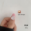 BC23 Cute animal cartoon for DIY Manicure Accessories