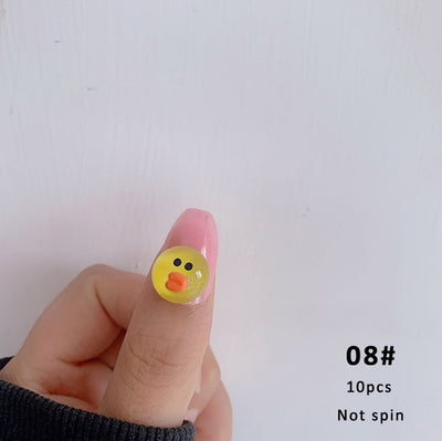 BC23 Cute animal cartoon for DIY Manicure Accessories
