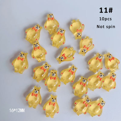 BC23 Cute animal cartoon for DIY Manicure Accessories