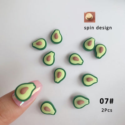 BC23 Cute animal cartoon for DIY Manicure Accessories