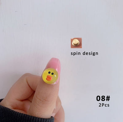 BC23 Cute animal cartoon for DIY Manicure Accessories