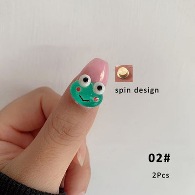 BC23 Cute animal cartoon for DIY Manicure Accessories