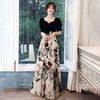 PP533 Flowers Embroidery Party Gowns