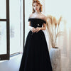 BH190 Off-The-Shoulder Tea-Length Homecoming dresses(3 Colors)