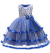 FG374 : 2 Styles Layered Dresses for Girls