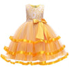 FG374 : 2 Styles Layered Dresses for Girls