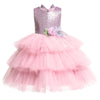 FG374 : 2 Styles Layered Dresses for Girls