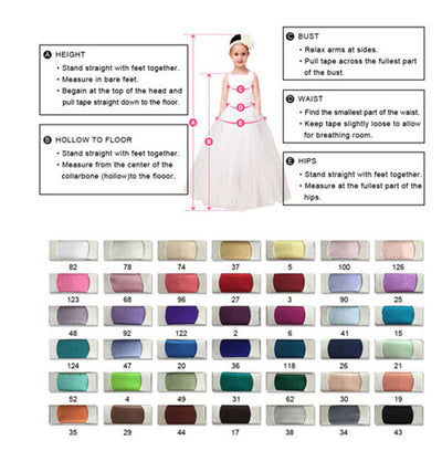 FG65 Pink Flower Girls Dresses
