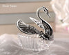 DIY484 :24pcs/lot Acrylic Swan with Lily Flower Wedding favors Boxes