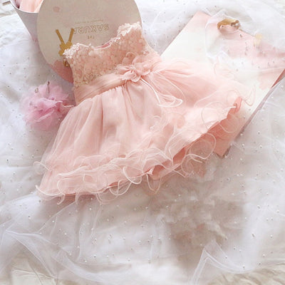 FG517 Pink tutu dress for Girls