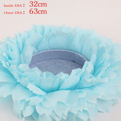 PH22 Newborn Photography Prop Flower Blanket ( 4 Colors )