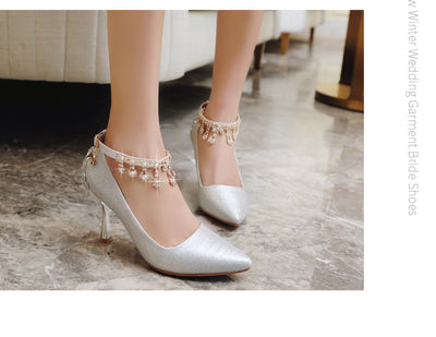 BS134 : 3 Styles Classy Bridal shoes
