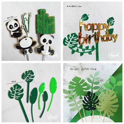 DIY316 Panda Cake Toppers & decorations