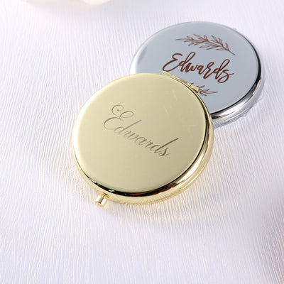 DIY545 Wedding souvenirs Personalized Mirrors favor( 3 Colors )