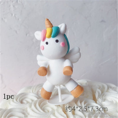 DIY253 Unicorn Cake topper and decorations