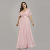 BH155 Simple Plus Size A Line Bridesmaid Dresses (12 Colors)