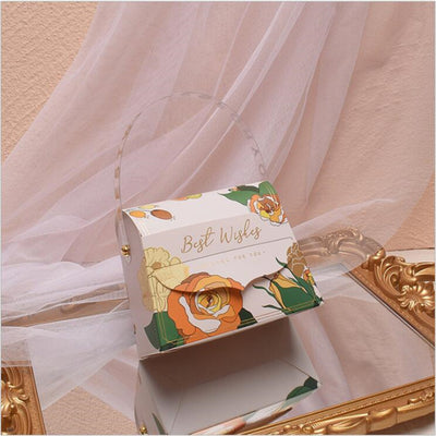 DIY495 Wedding Souvenir Boxes (4 Colors )