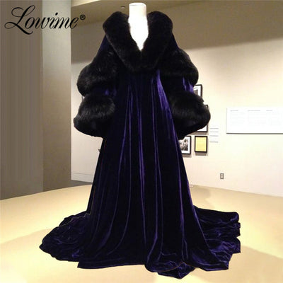 LG565 Evening Dresses With Puffy Sleeves