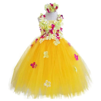 FG341 Petal Flower Girl dresses ( 6 Colors )