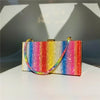 CB264 : 5 styles of Colorful diamond Clutch purses