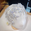BJ461 Luxurious Diamond Bridal Hair Jewelry