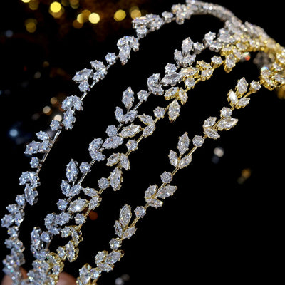 BJ547 Crystal Bridal Jewelry Hair Accessories (2 Colors )