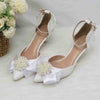 BS303 White Bridal shoes(5/7/8/9Cm)