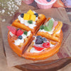 PH33 Simulation Waffle & Fruit tart for Event & Party decoration