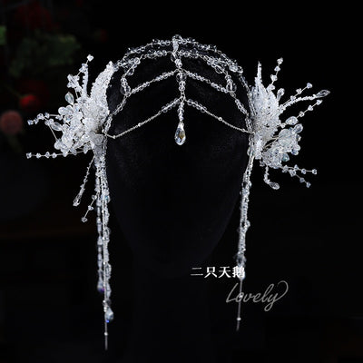 BJ533 tassel Bridal hair Ornament ( 3 designs )