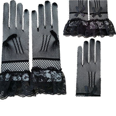 BV103 Mesh Fishnet Gloves ( 4 Colors )