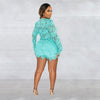TP85 : 2pcs/set lace Blouse+shorts pants (4 Colors )