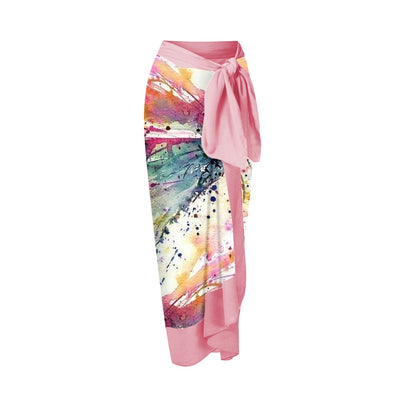 SW95 One Shoulder Ruffle One-piece Swimsuit
