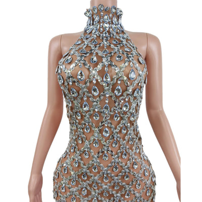 KP103 Singer costume Sparkle Mesh ( 2 Colors )