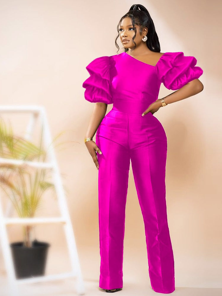 Plus size 2024 prom jumpsuit